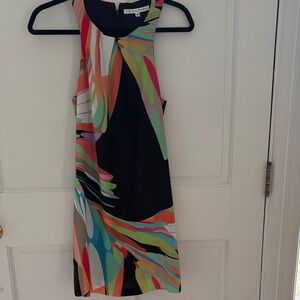 Trina Turk Multicolor Backless Dress
